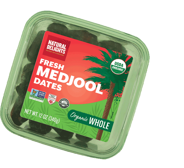 Natural Delights Organic Whole Medjool Dates